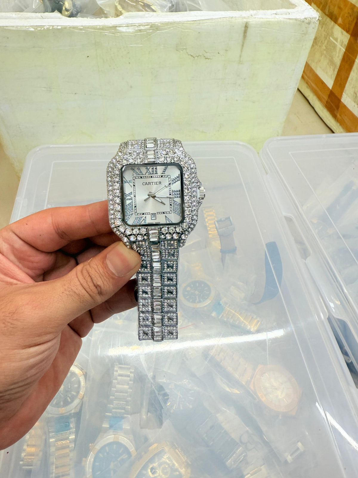 Car.tier Santos Diamond