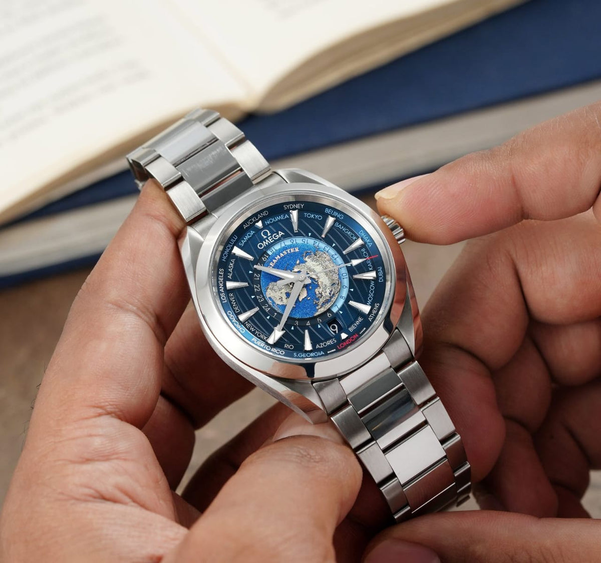 Om.ega Seamaster Aqua Terra