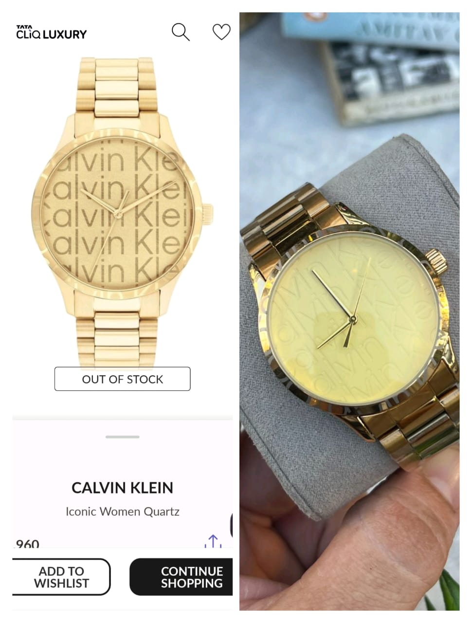 Cal.vin Klein Rocna Ura