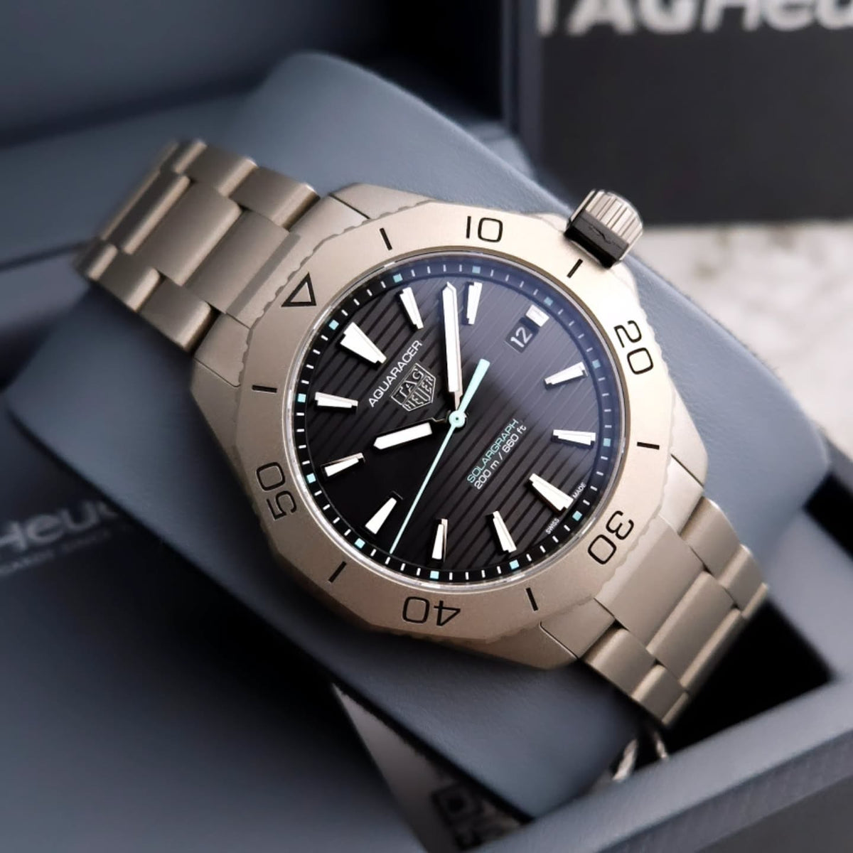 New Tag Heuer Aquaracer 200 professional Solargraph