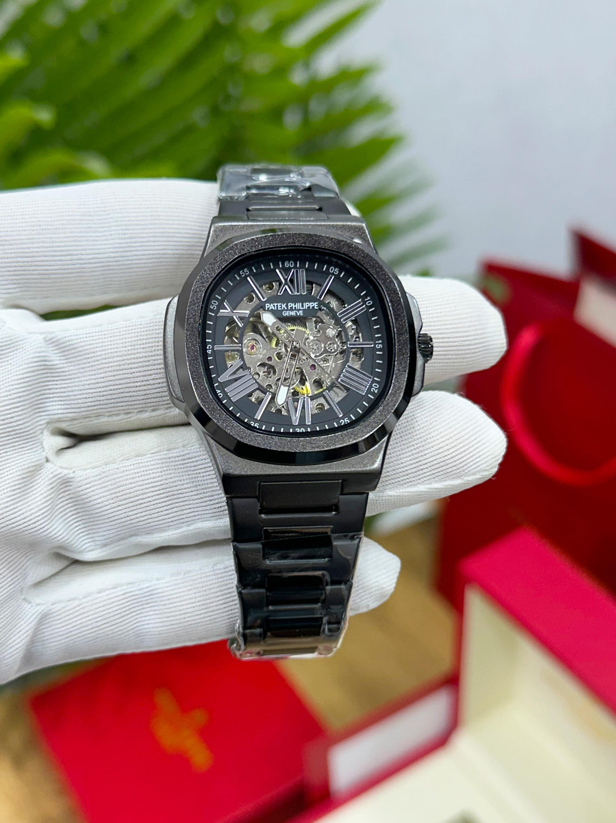 PA.TEK PHILIPPE AUTOMATIC OPEN HEART COLLECTION