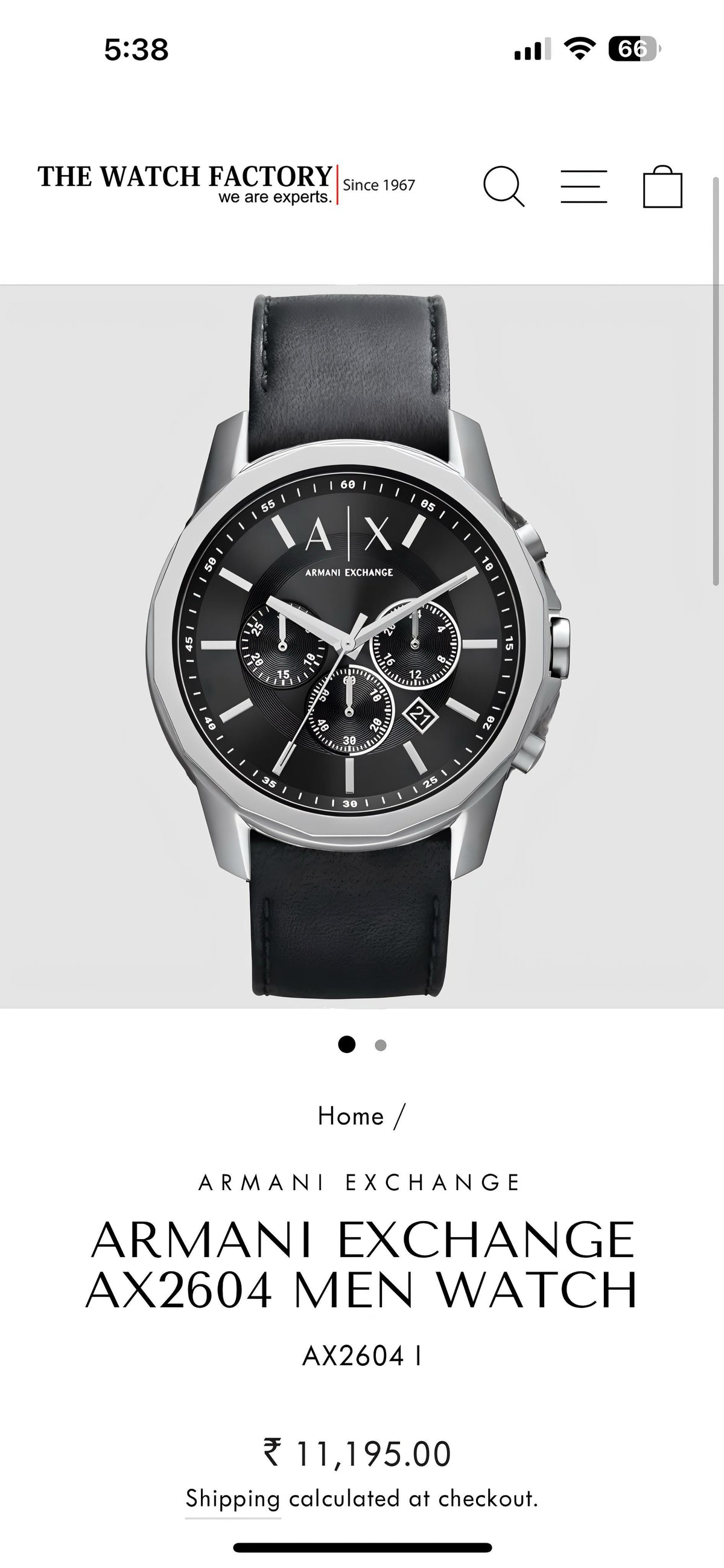 Armani_Exchange Gunmetal