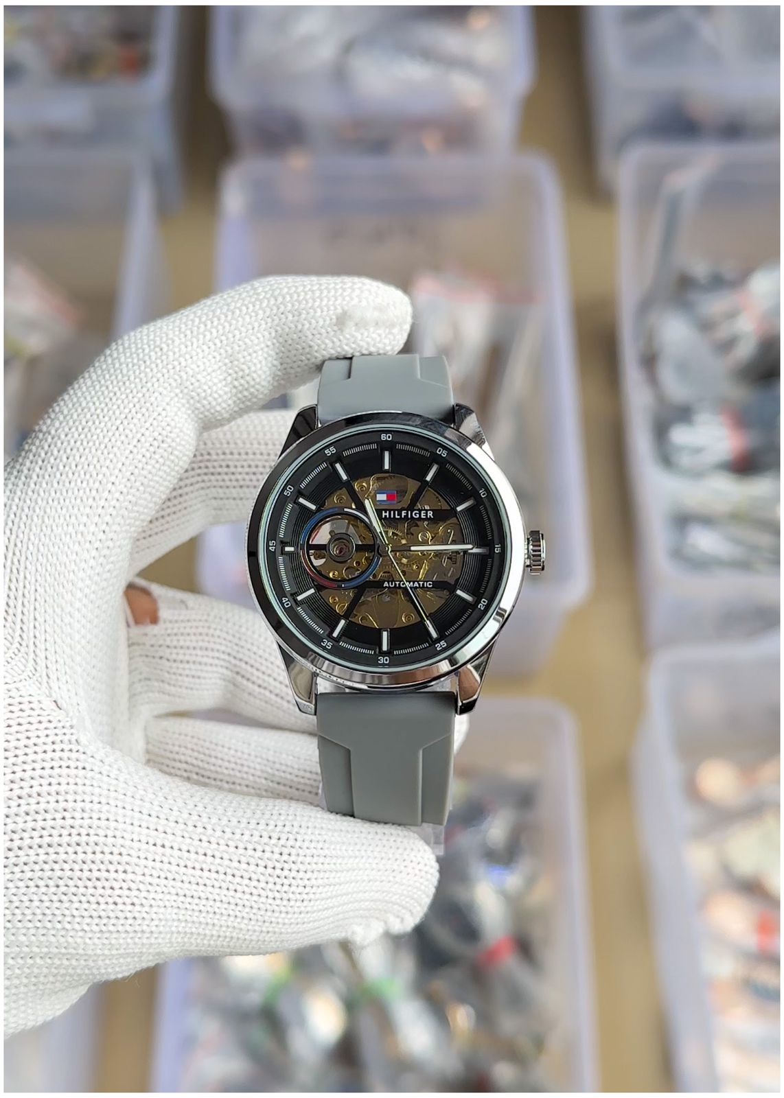 Tommy_Hilfiger Automatic Skeleton
