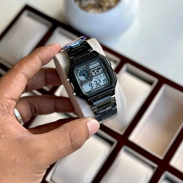 NEW CASIO ILLUMINATOR ALL BLACK PERSONALLY RECOMMEND