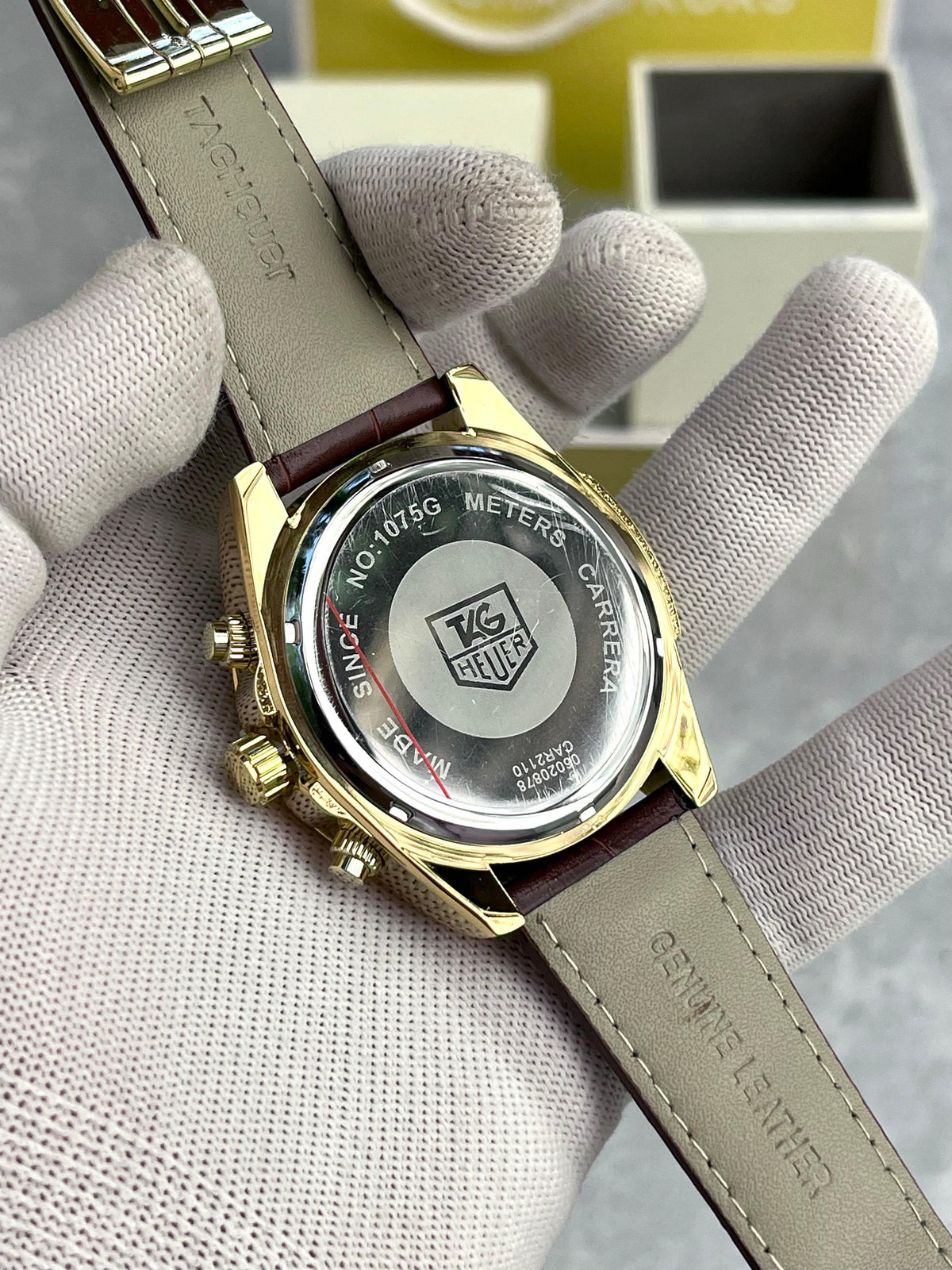 NewTag Cr7 Leather Belt Chronograph