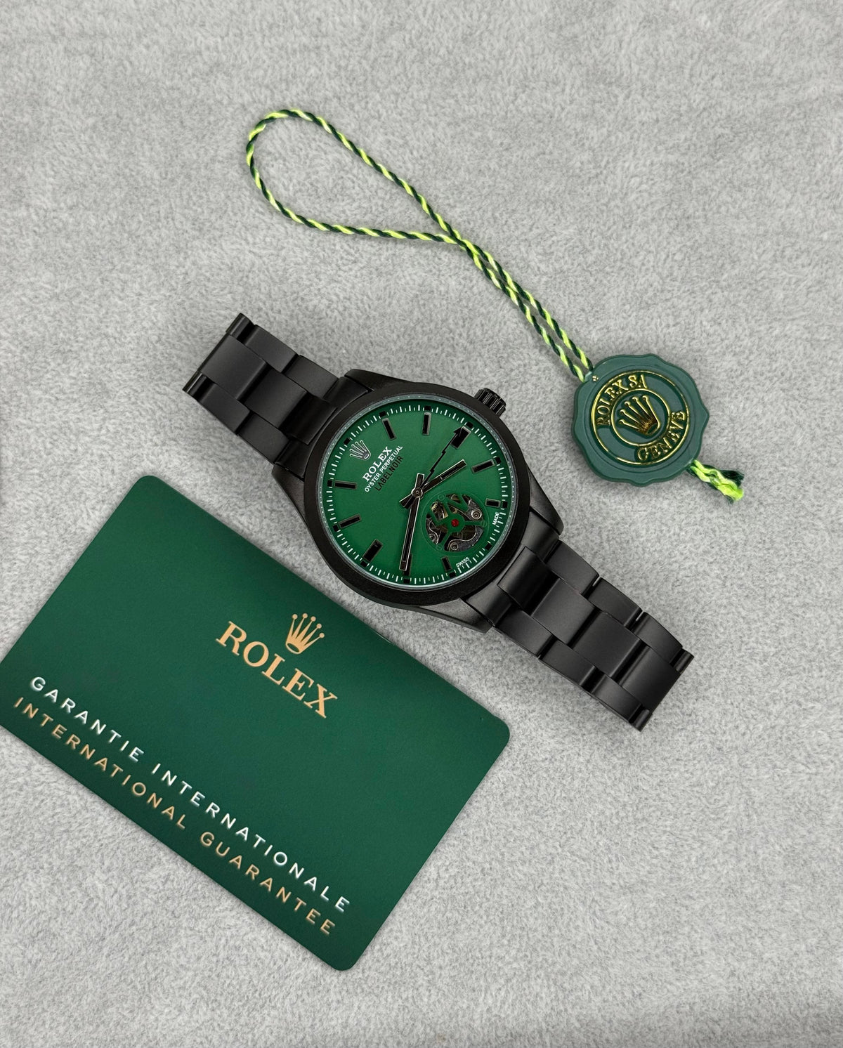 Rol.ex Oyster Perpetual Label Noir Automatic