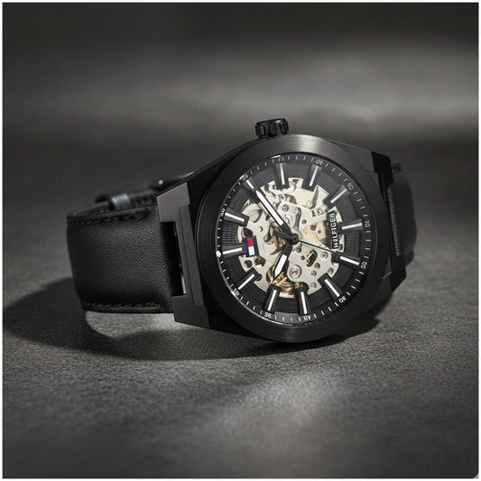 Tom.my_Hilfiger Automatic Skeleton Leather
