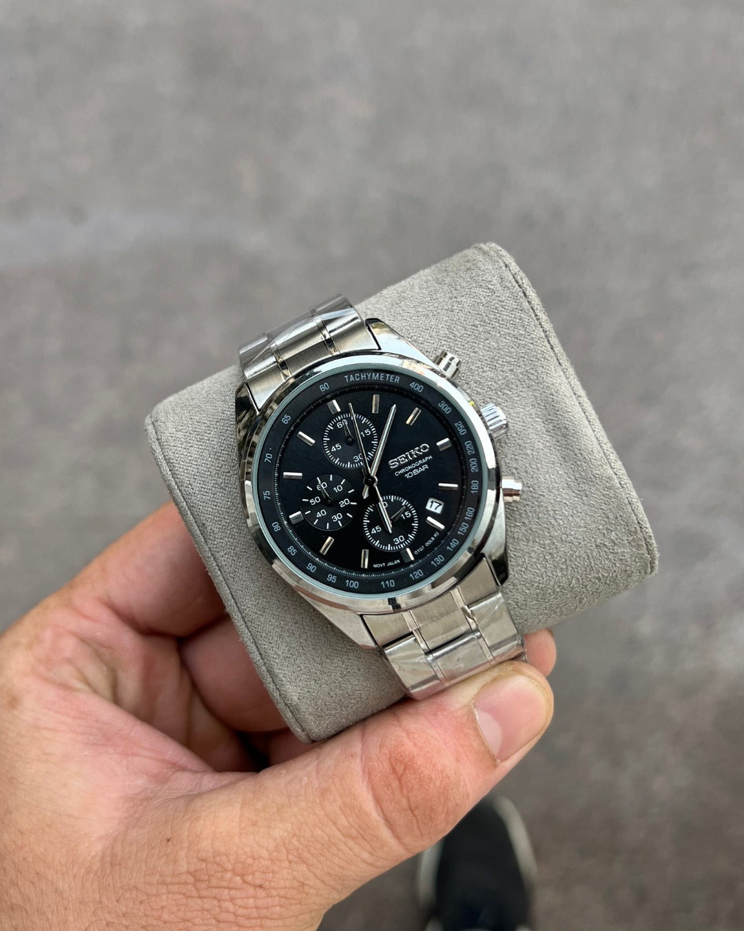 Sei.ko Chronographs 10 Bar SSB377P1