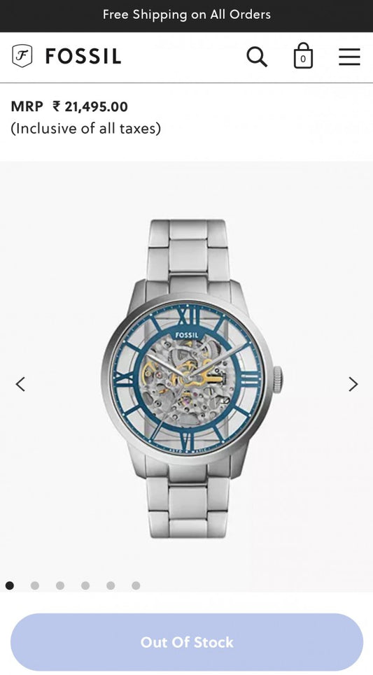 Fos.sil townsman Automatic