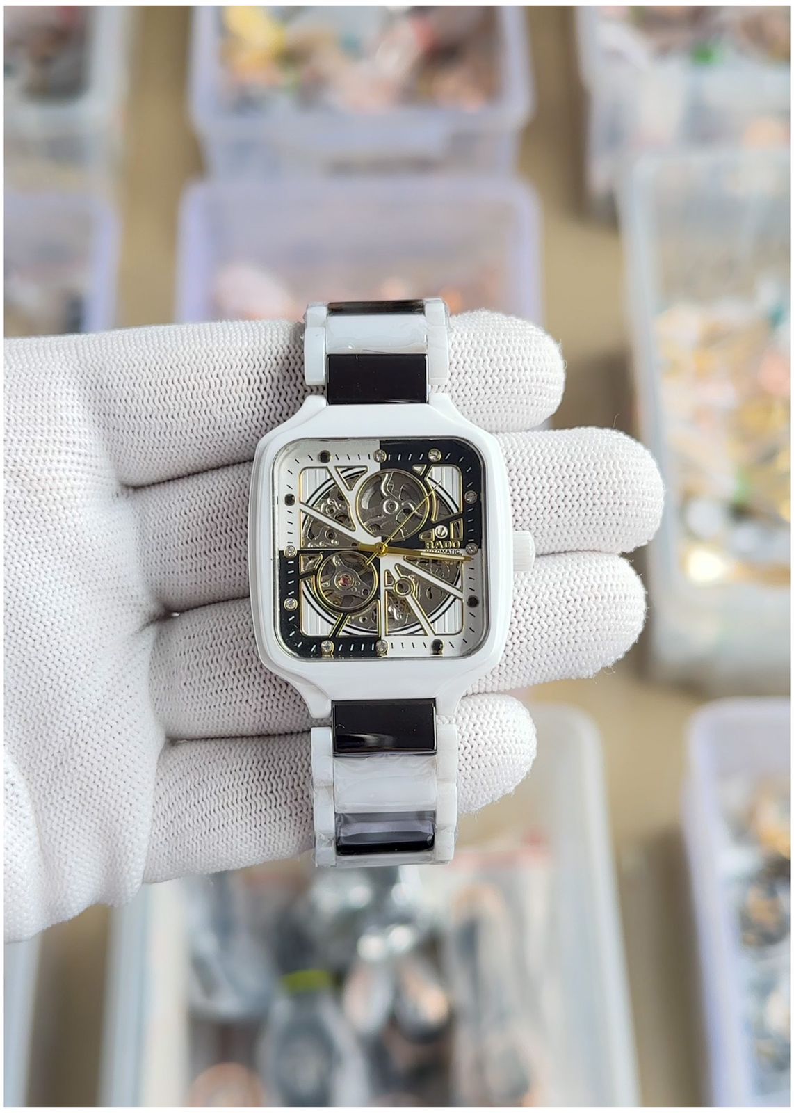 Ra.do true square automaticceramic limited edition