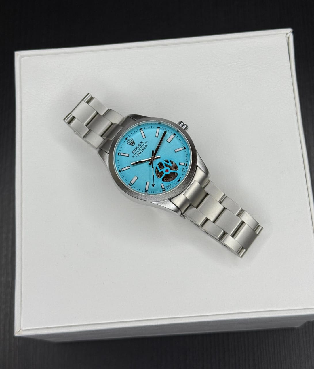 Rol.ex Oyster perpetual Label Noir Automatic