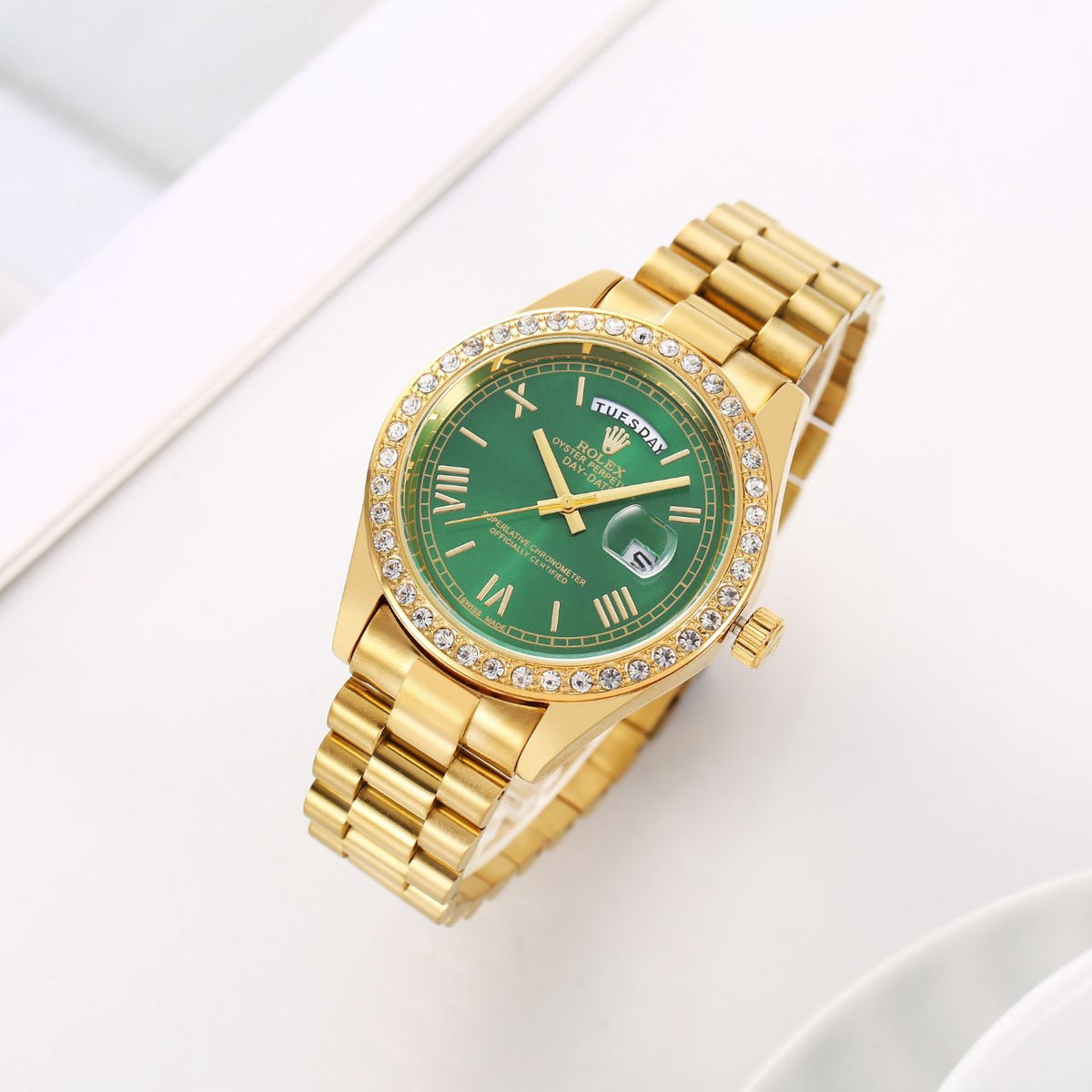 Rol.ex Oyster Perpetual Day Date Diamond