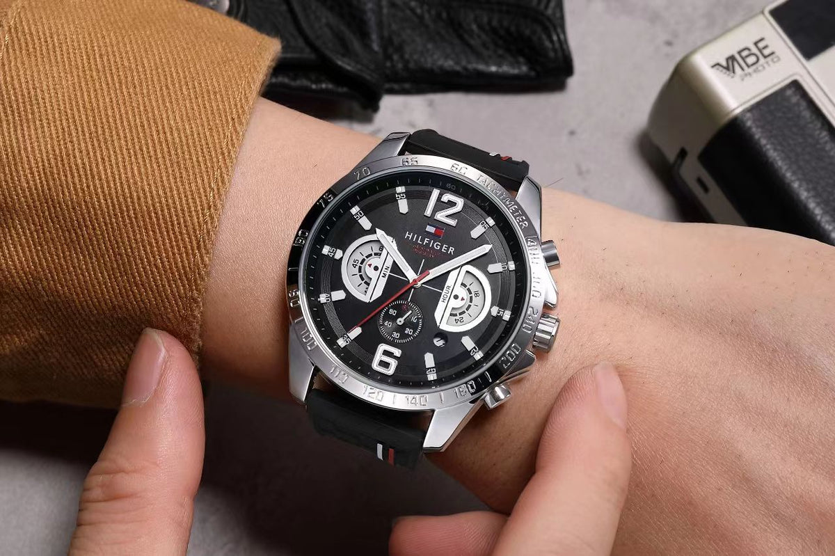 Tom.my Hilfiger Decker Black-Silver