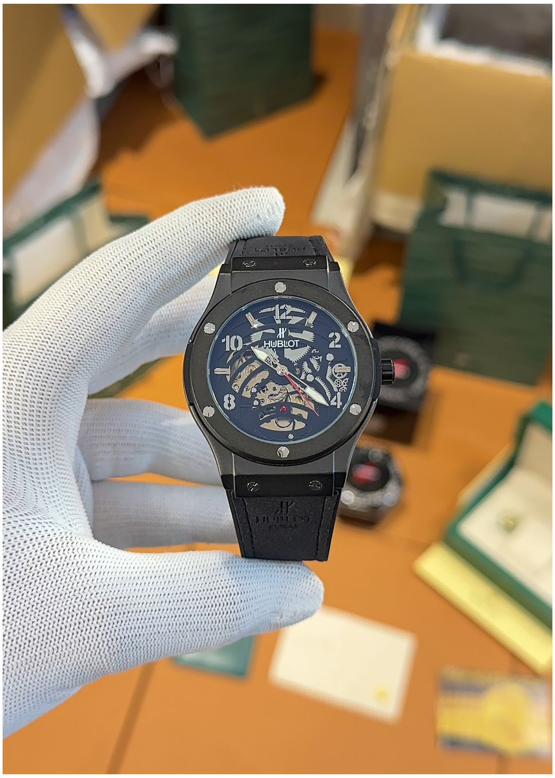Hub.lot big bang classic fusion automatic