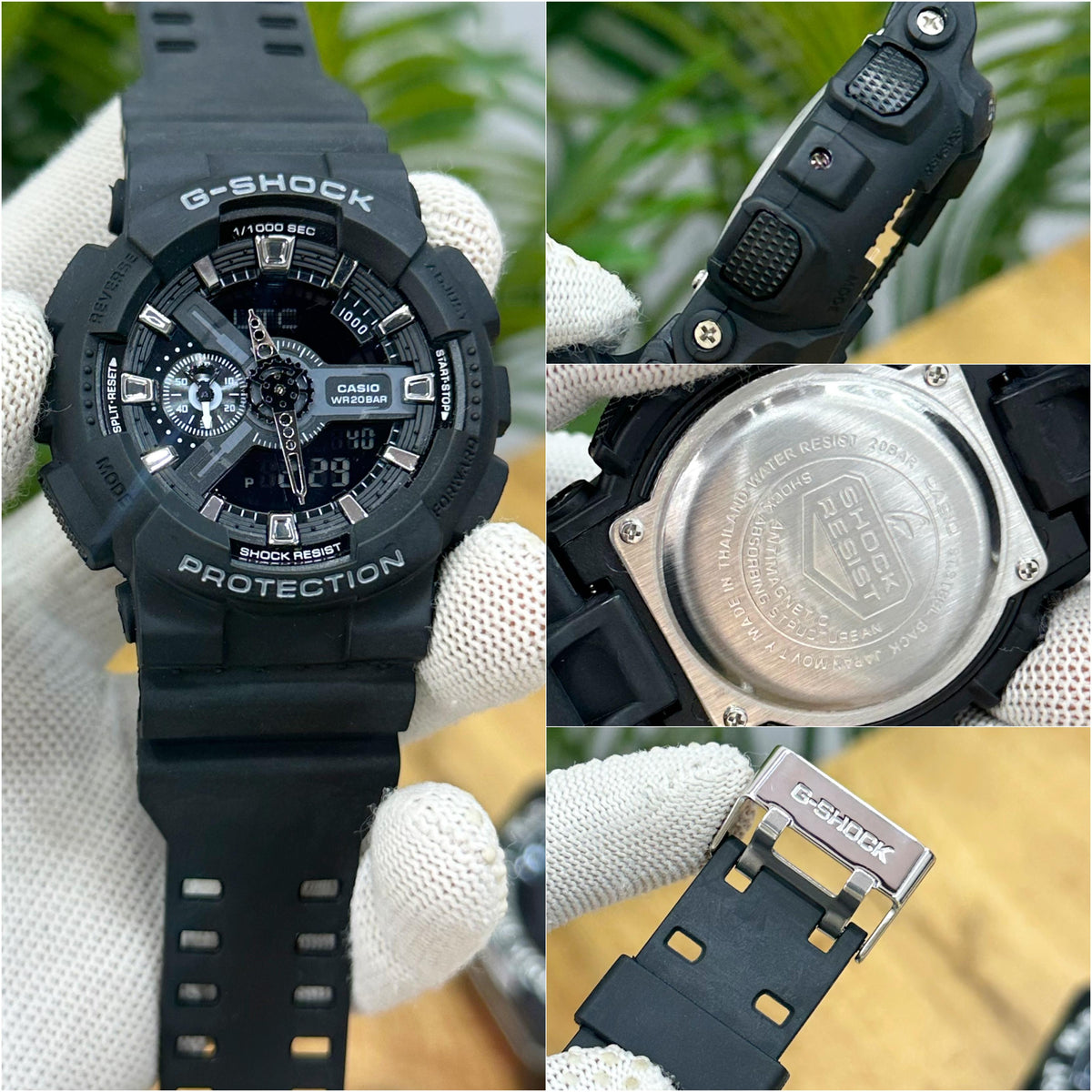 NEW G SHOCK GA-110 ALL BLACK