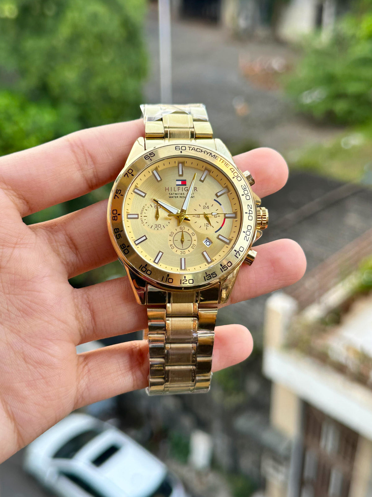 TOM.MY HILFIGER FULL GOLD CHRONOGRAPH SERIES