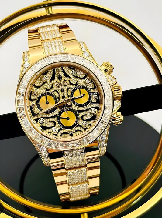 Rol.ex Oyster perpetual Tiger Gold