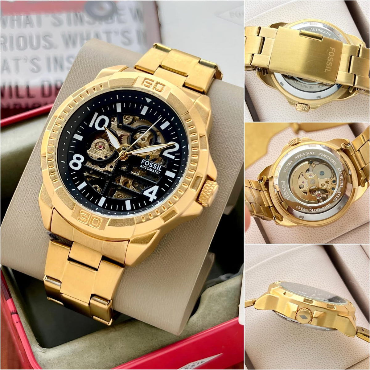 FOS.SIL ME 3255 BRONSON Gold black