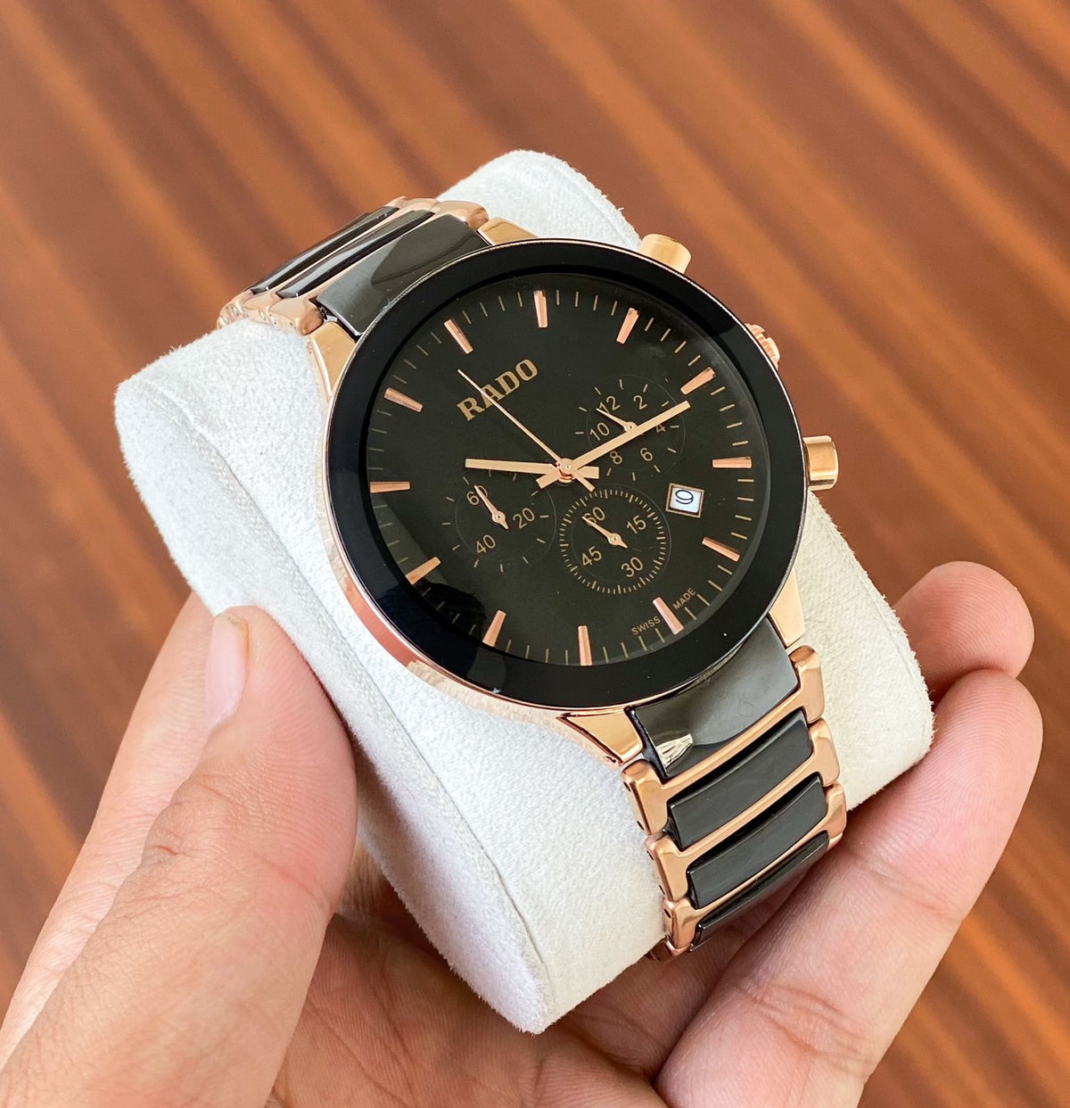 Ra.do centrix chronograph Black-Copper