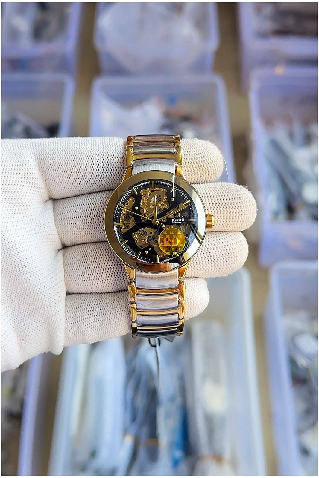 Ra.do Centrix Automatic Silver-Gold