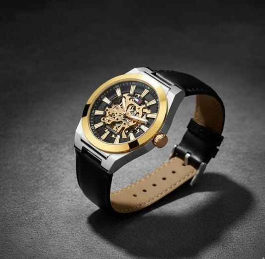 Tom.my_Hilfiger Automatic Skeleton Leather