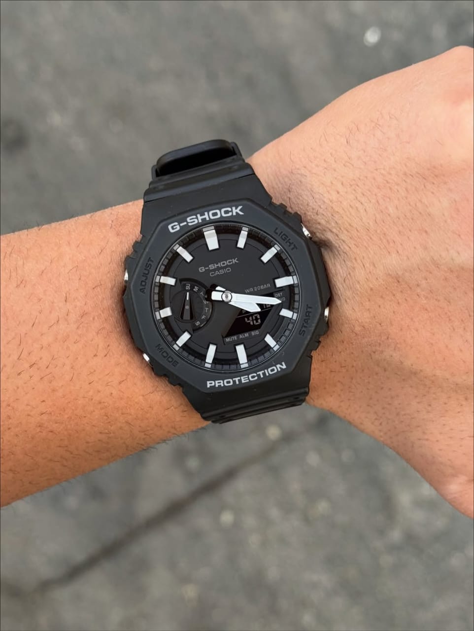 NewCasio g shock ga2100