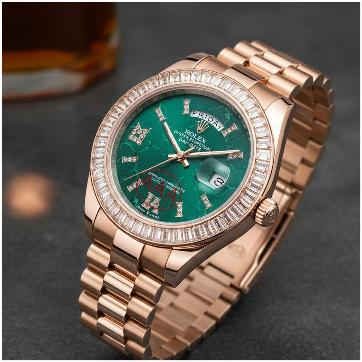 Rol.ex Oyster Perpetual Day Date Diamond
