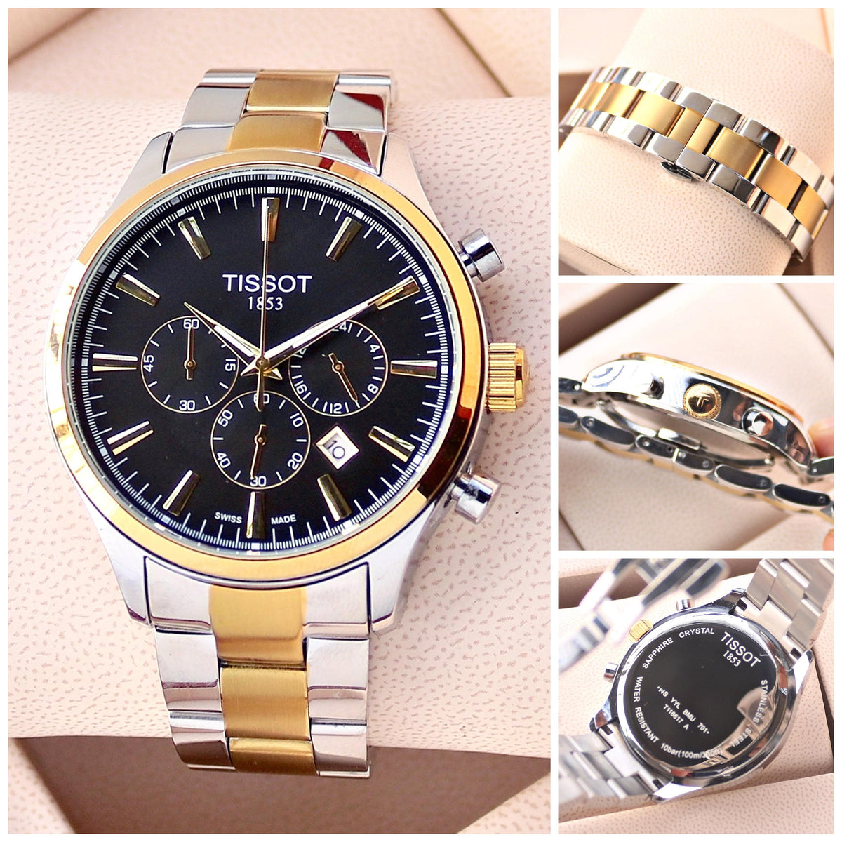 Tis.sot 1853 Classic 2Ton-Gold-Black