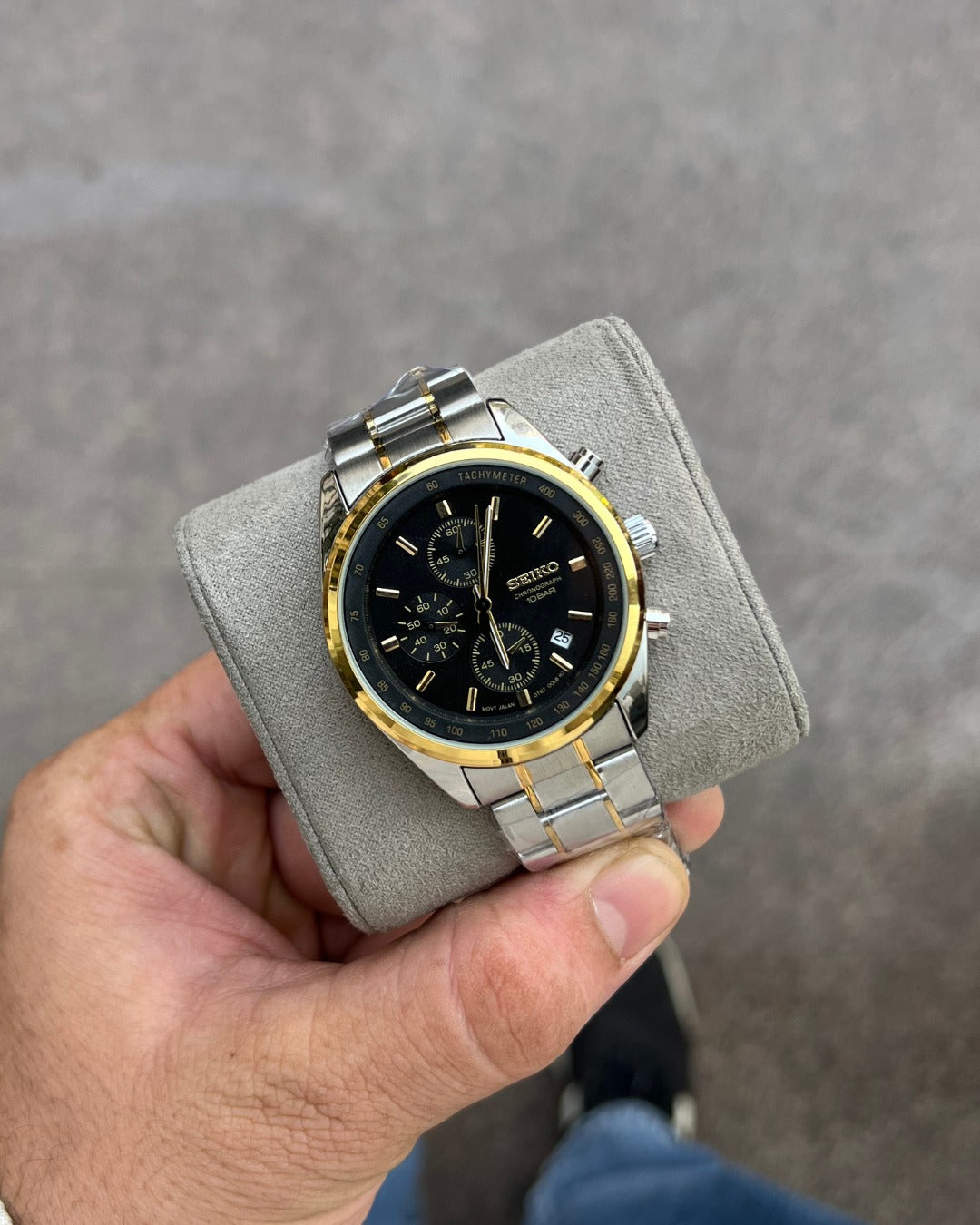 Sei.ko Chronographs 10 Bar SSB377P1