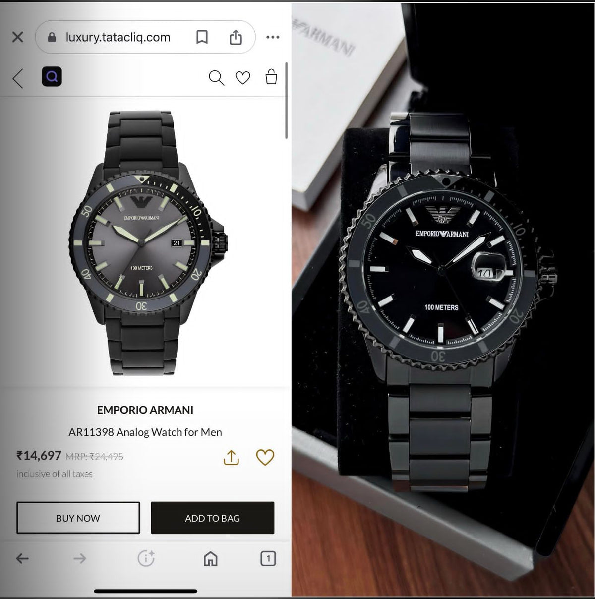Em.porio Armani Classic 100M