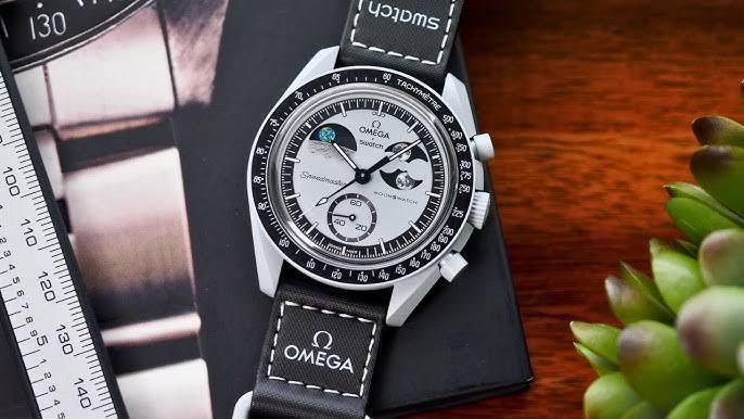 Om.ega Swatch Speedmaster Moonswatch - Mission to the EarthPhase