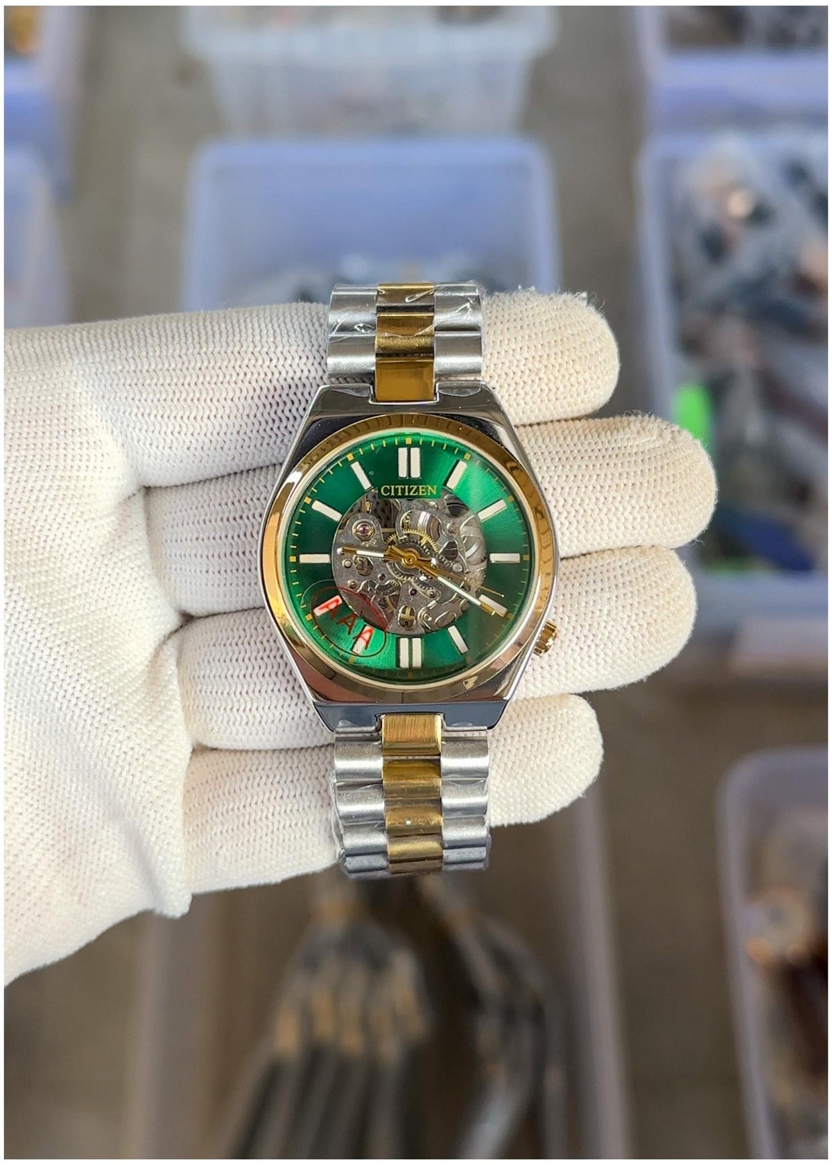 New Citizen Tsuyosa Open Heart Premium Automatic