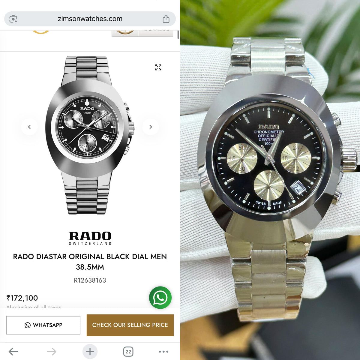 EXCLUSIVE RA.DO DIASTAR PREMIUM COLLECTION