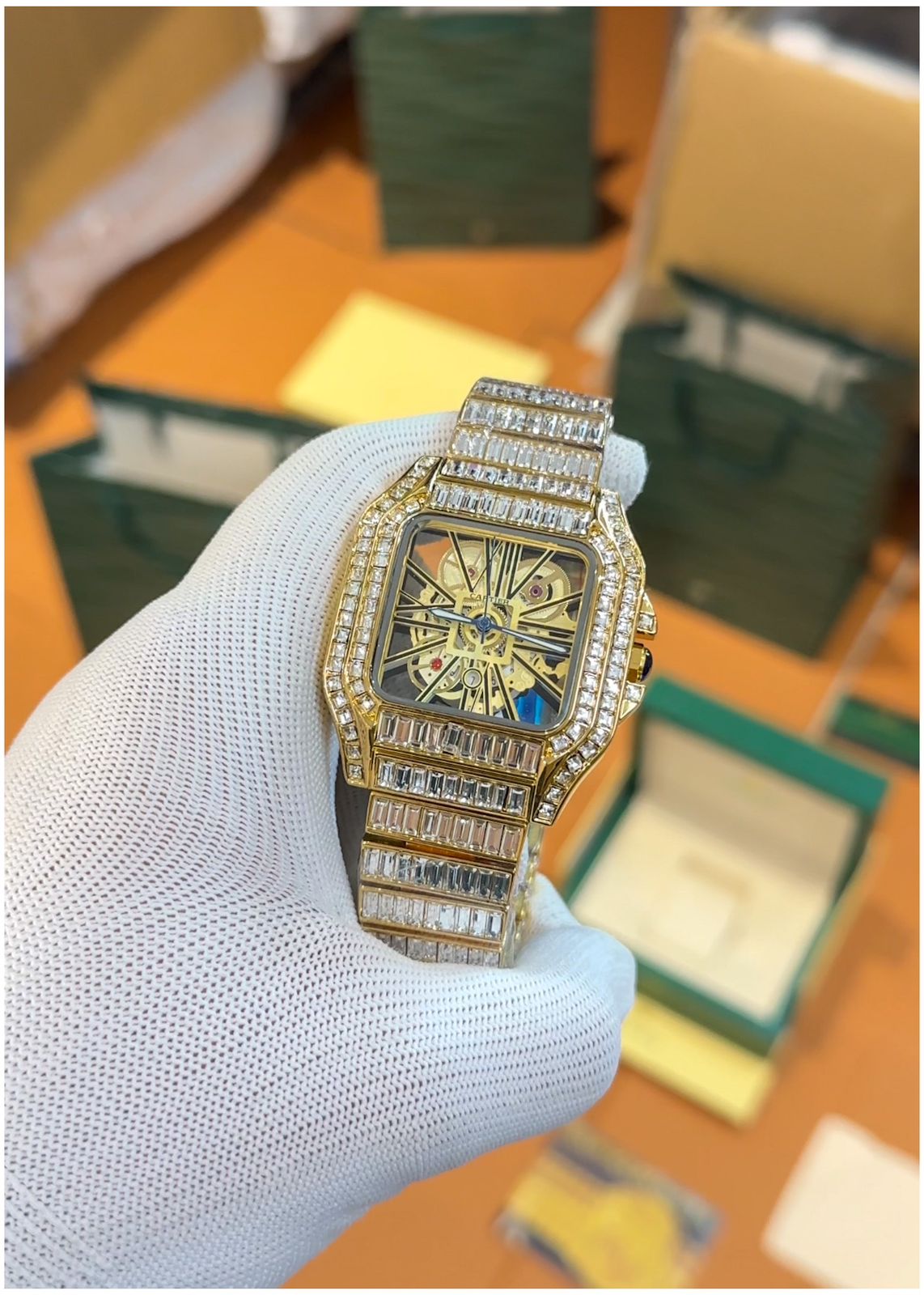 Car.tier Santos Diamond