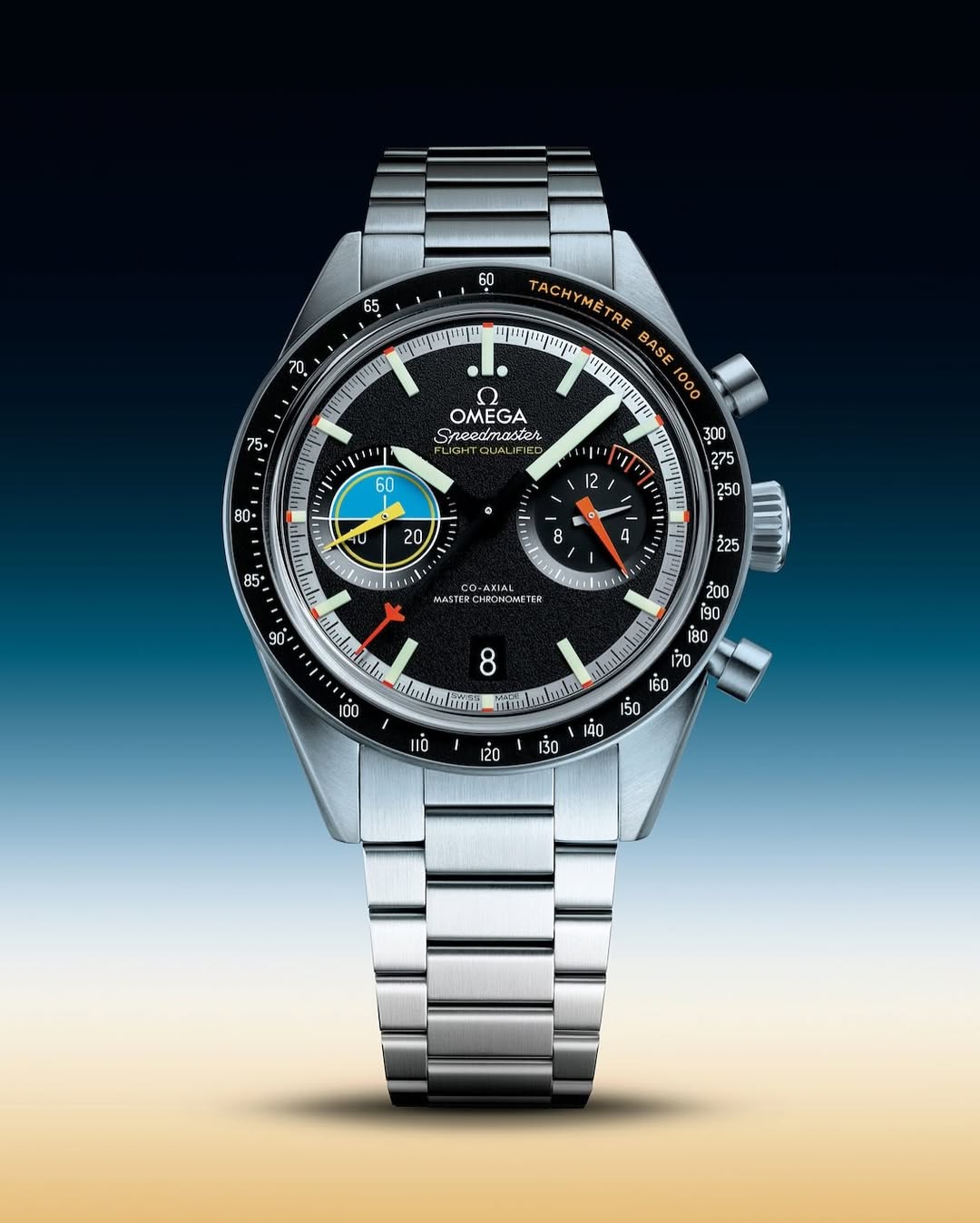 Om.ega Speedmaster Pilot Two Countries