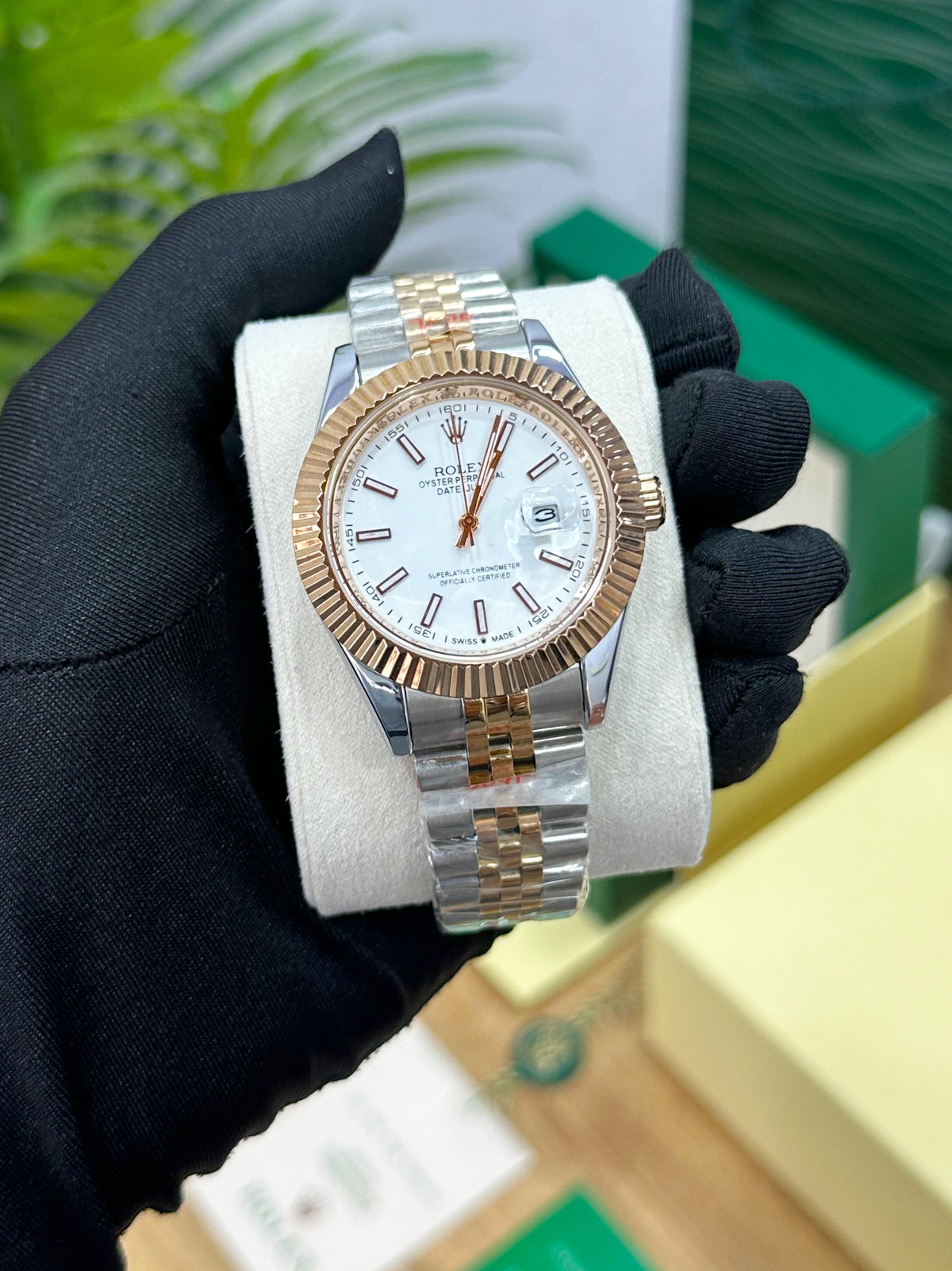 ROL.EX DATE-JUST 41 TOW TONE
