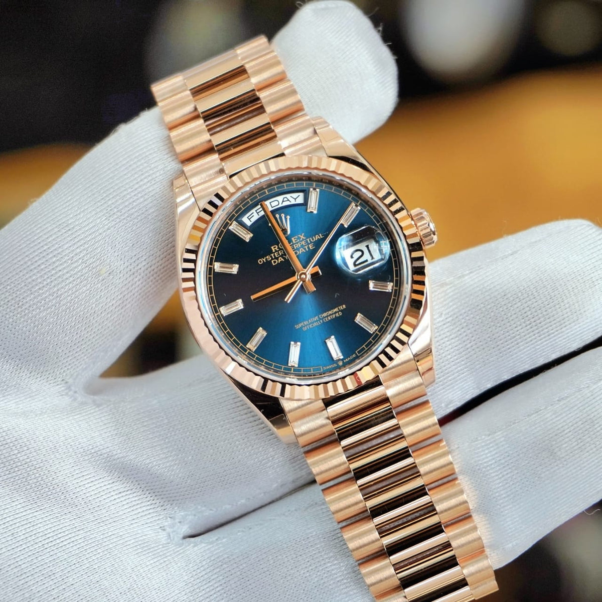 Rol.ex oyster perpetual Day Date 40 Battery