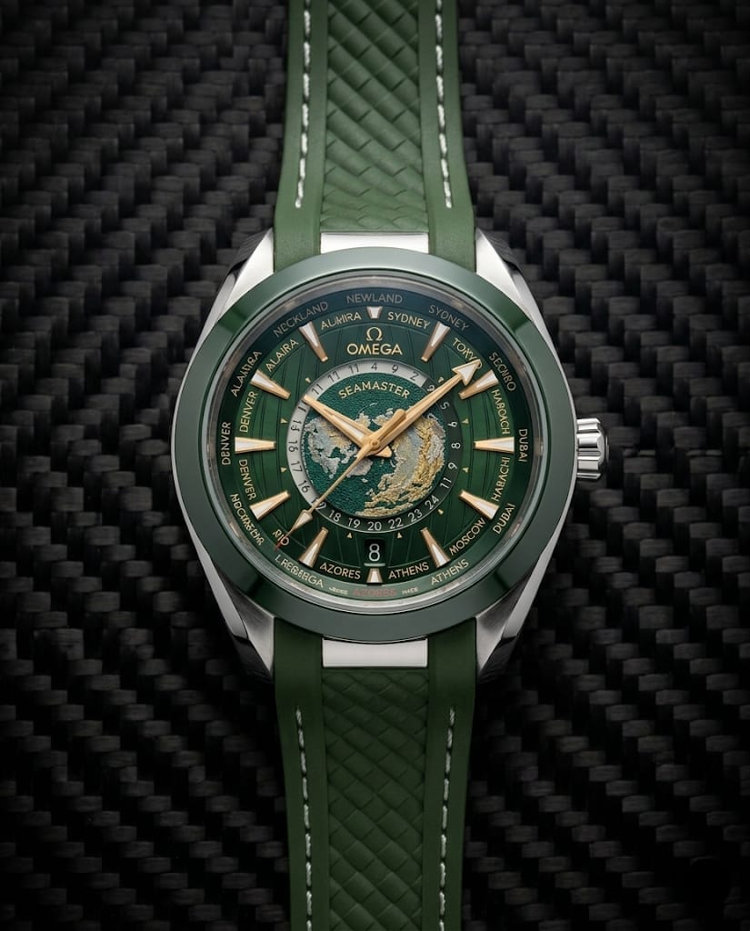 Om.ega Seamaster Aqua Terra World Map 150M Automatic