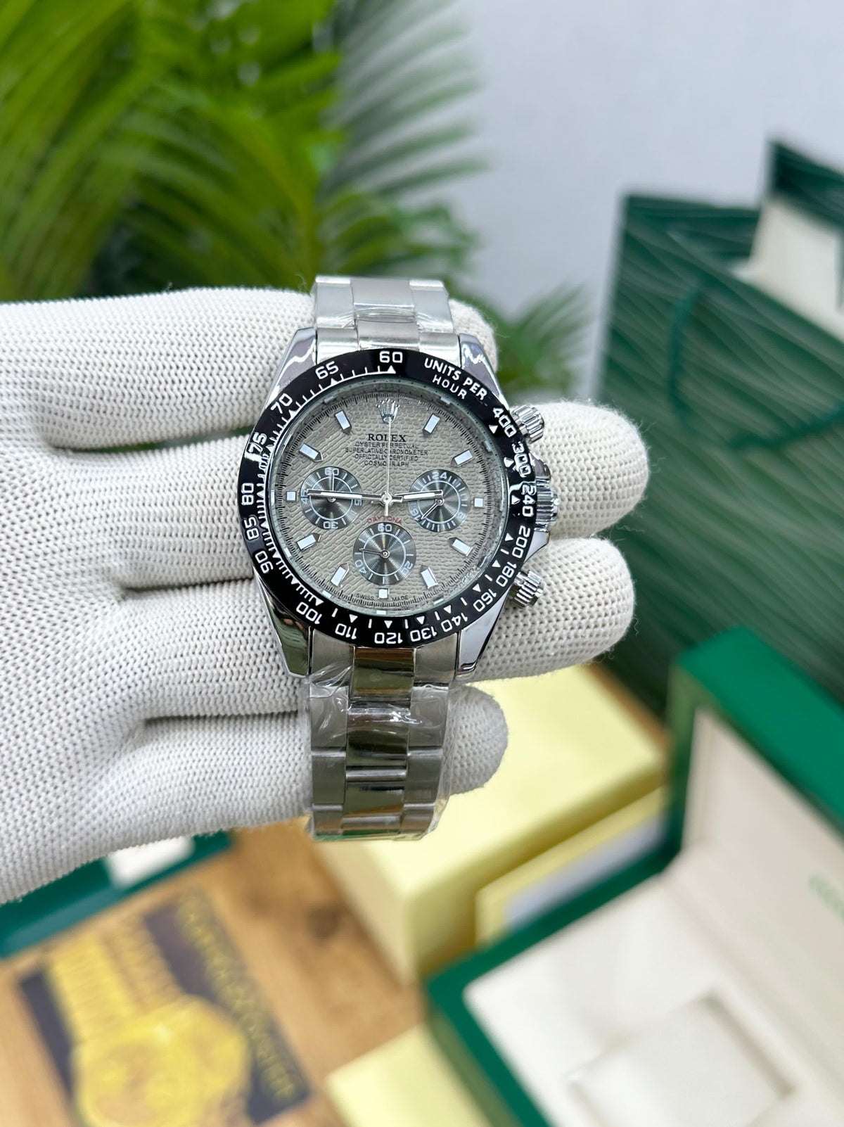 ROL.EX DAYTONA IN GREY DIAL