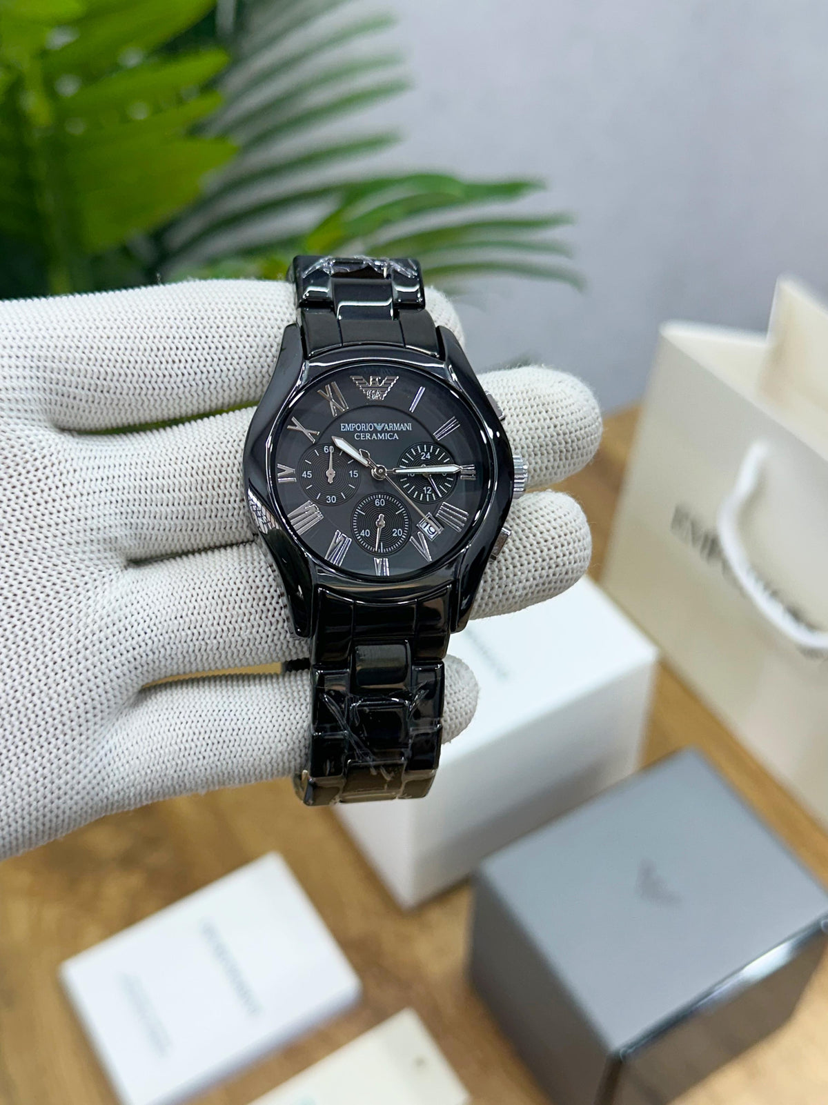 SUPER PREMIUM EMPORIO ARMANI CERAMIC IN BLACK