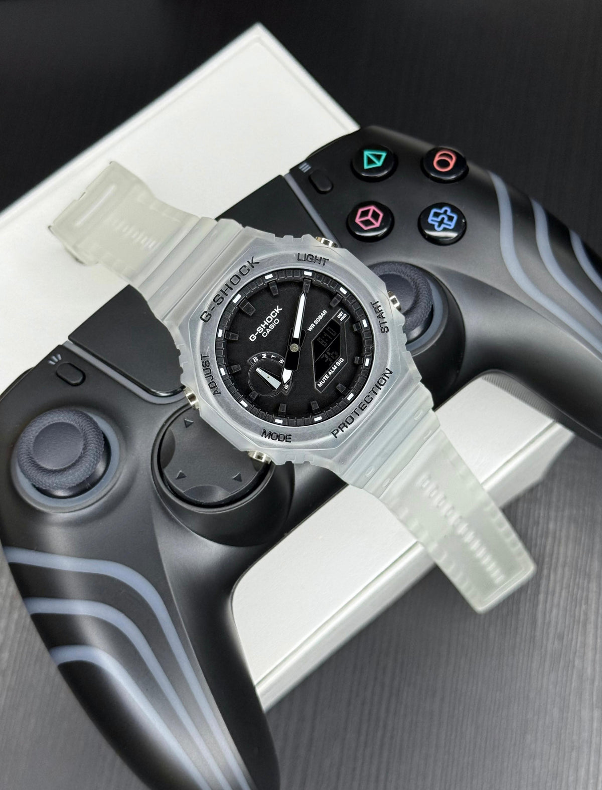 NEW G SHOCK GA 2100 black transperent