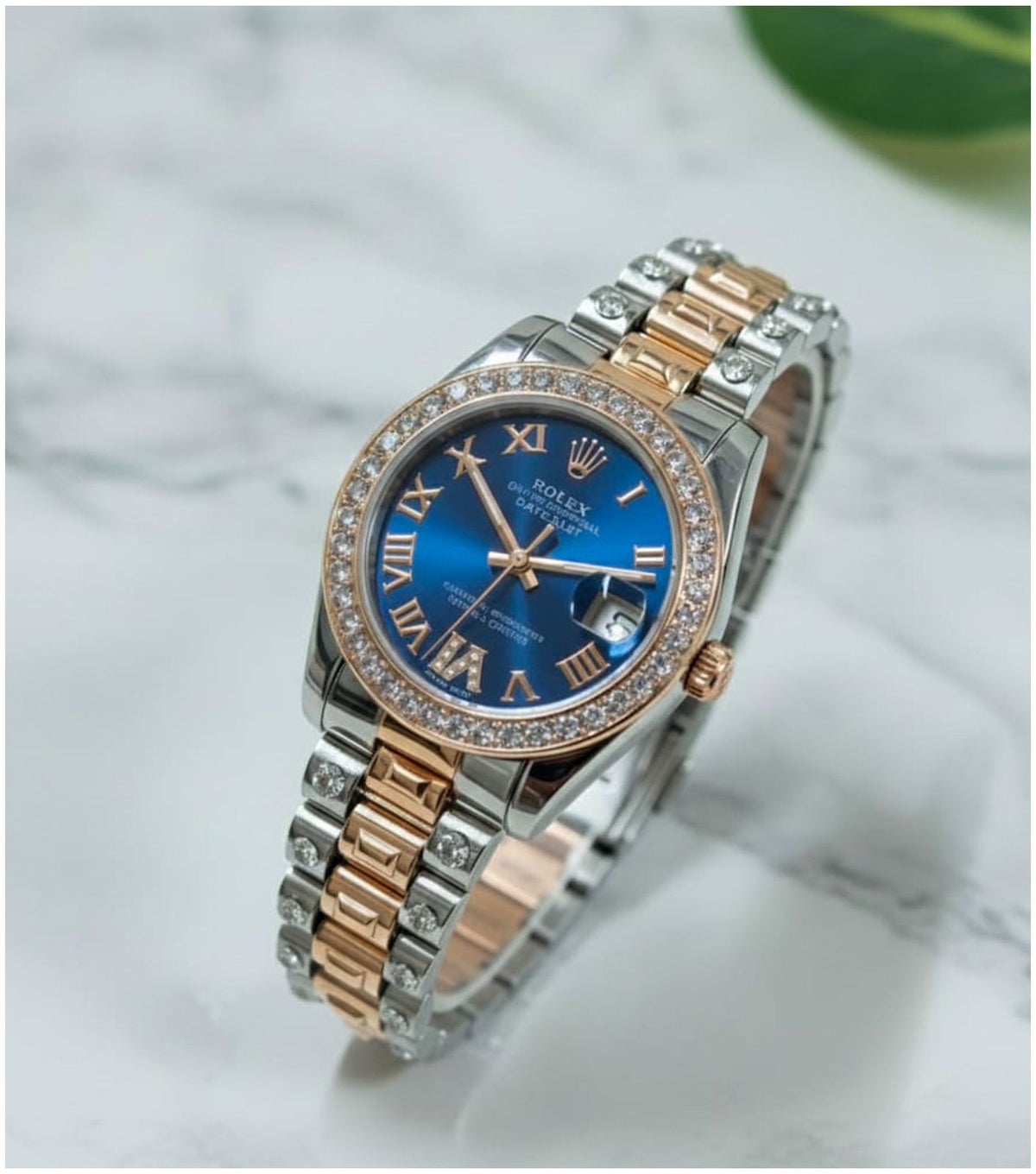 Rol.ex Oyester Perpetual Date Just Copper
