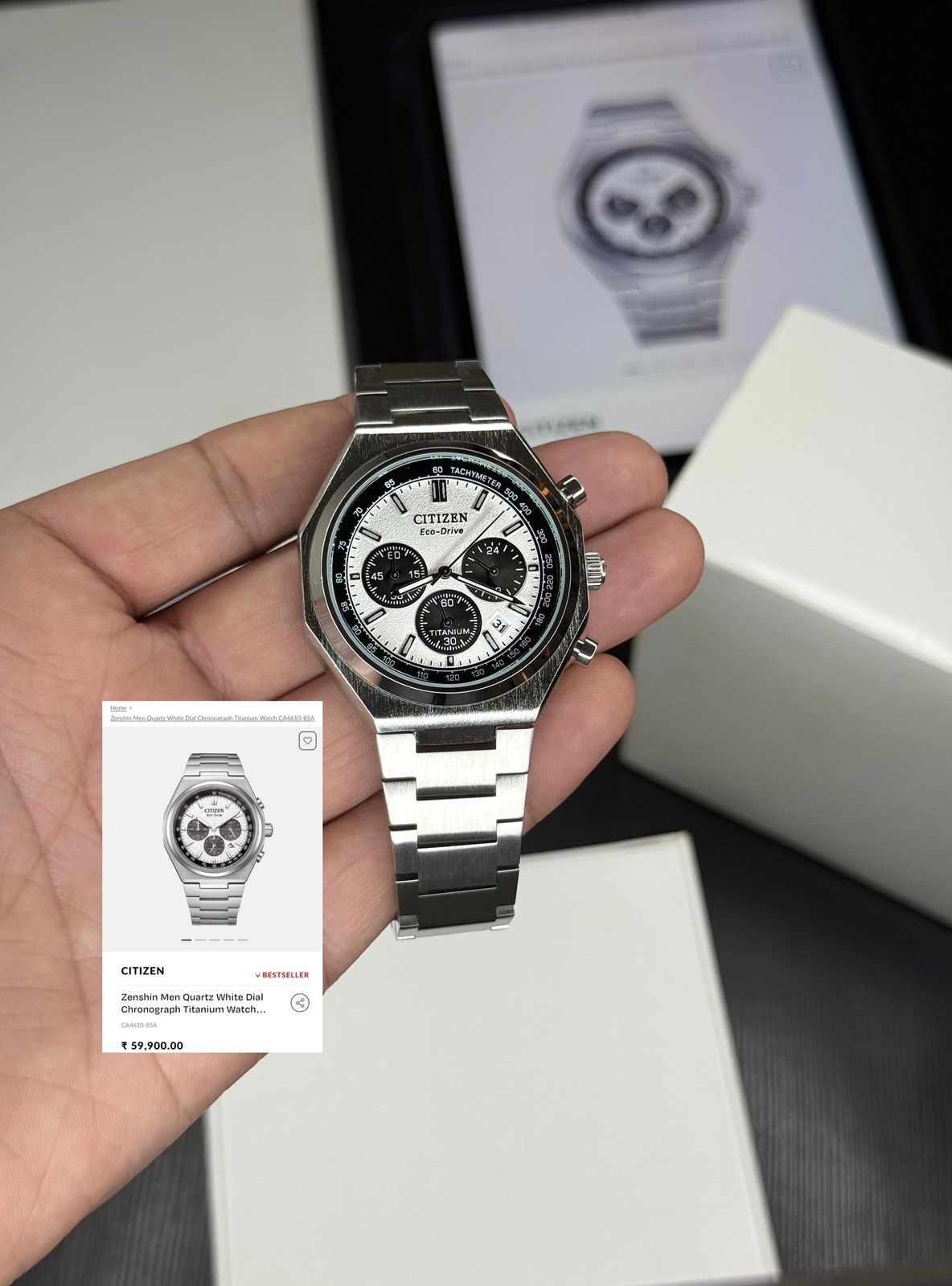 Citi.zen Zenshin Chrono Super Titanium