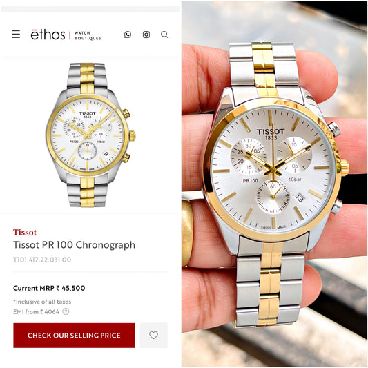 Tis.sot Pr100 Chronograph