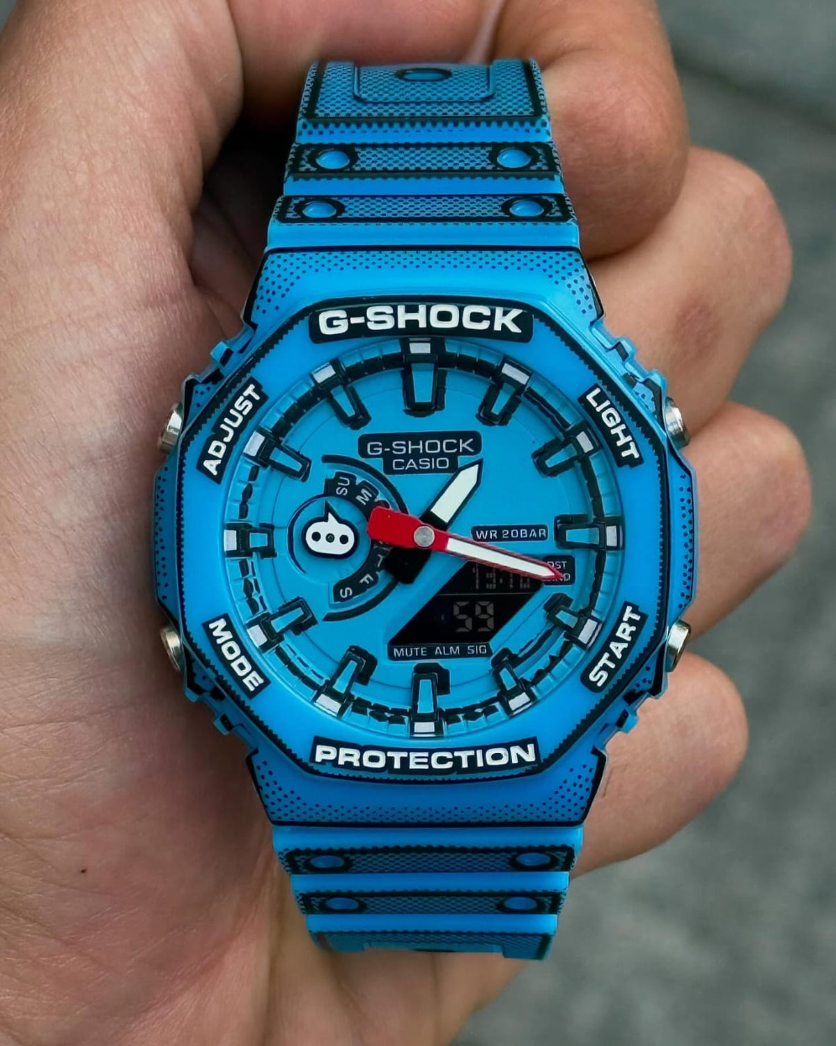 NewCasio g shock ga2100 Manga