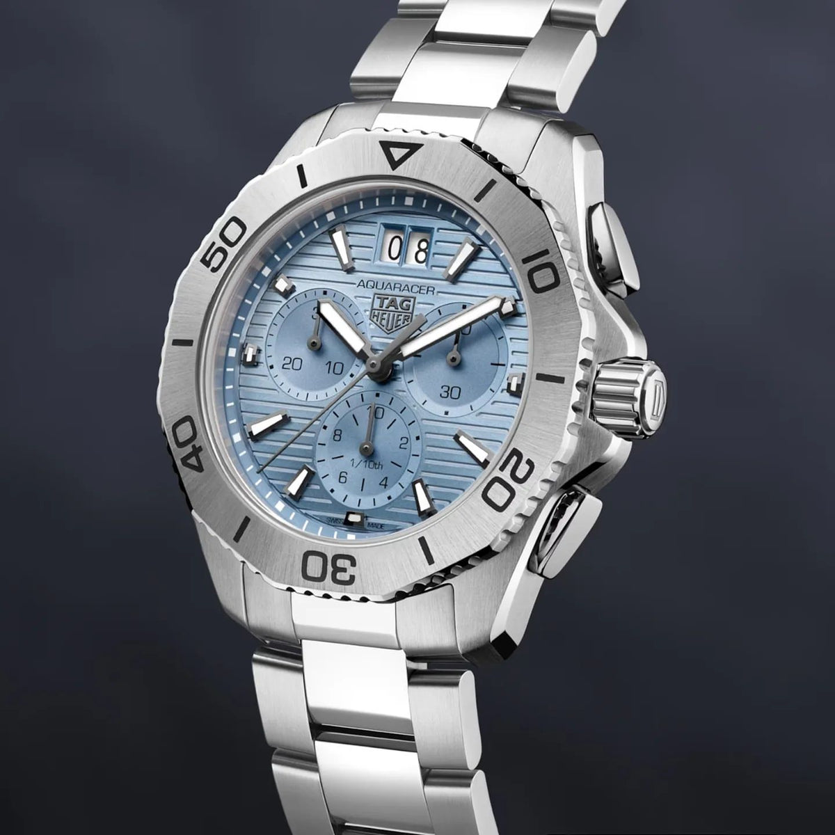 New Tag  Heuer AquaRacer professional 200 Chronograph
