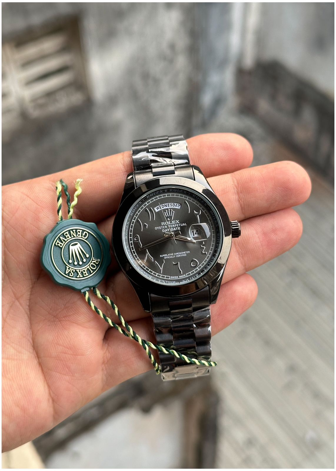 Rol.ex Oyster Perpetual Day Date Arabic