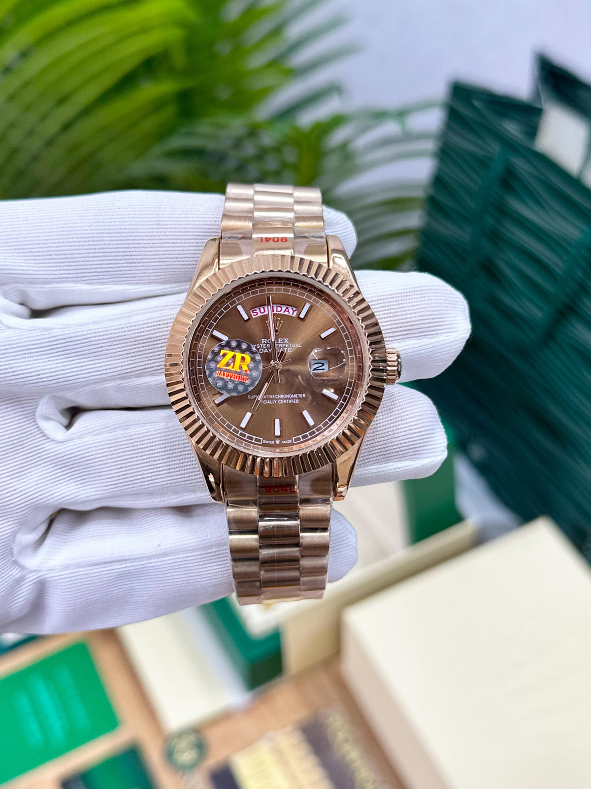 ROL.EX DAY-DATE CHOCOLATE