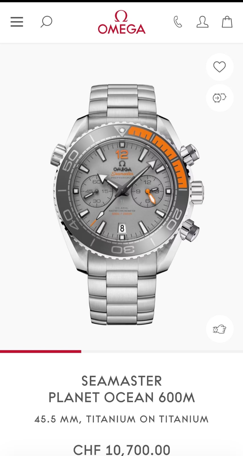 Om.ega Seamaster Planet Ocean Quartz