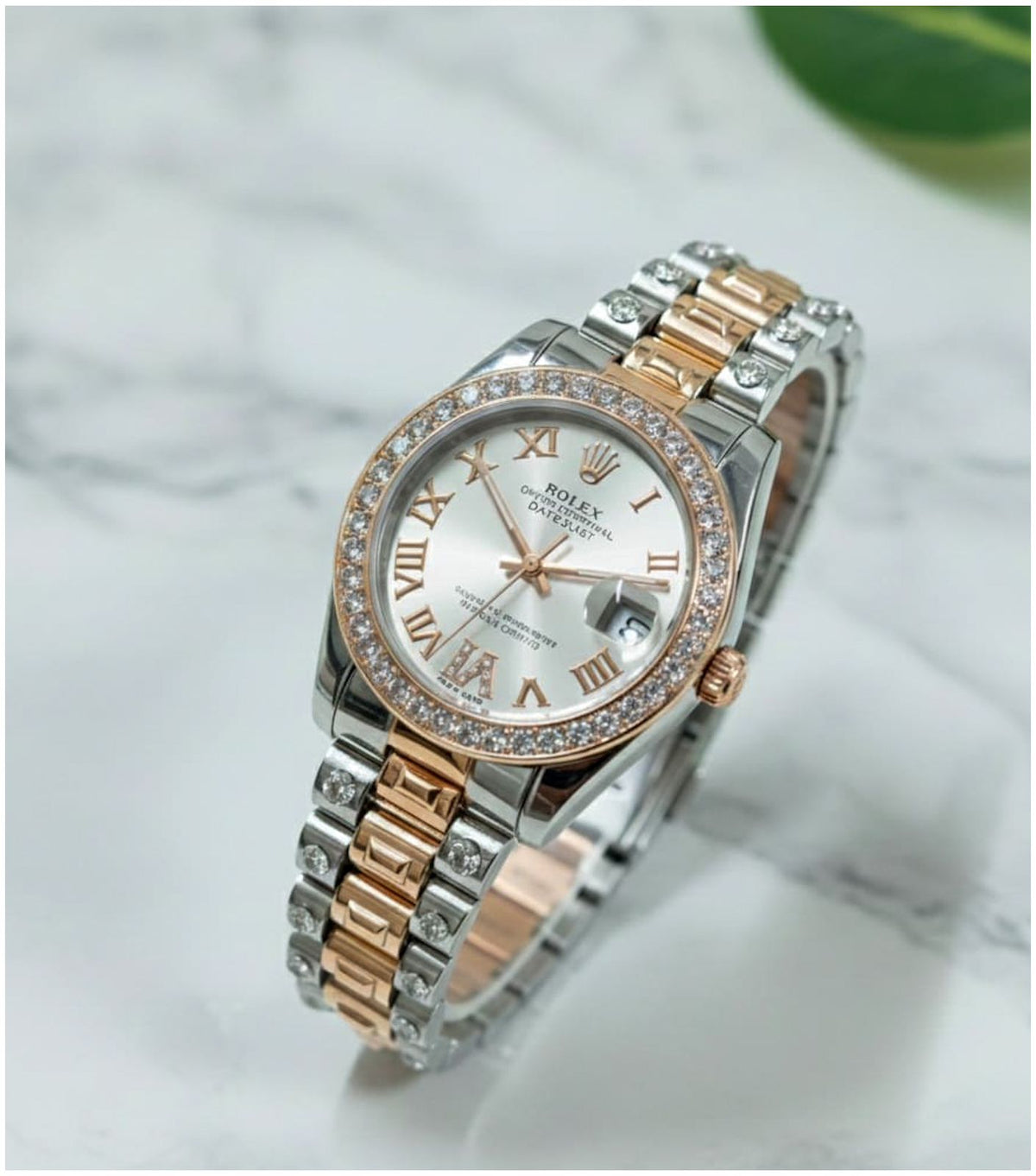 Rol.ex Oyester Perpetual Date Just Copper